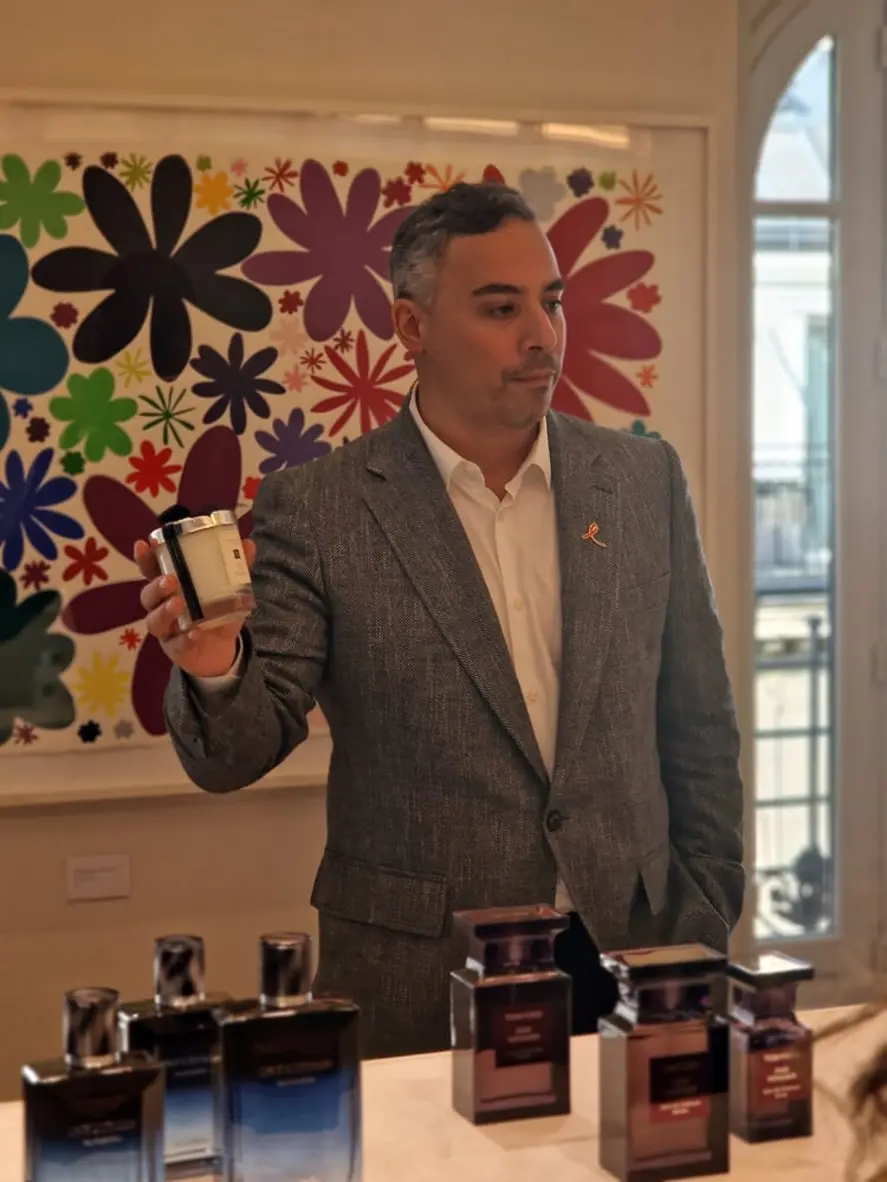 Lucas Nanini in charge of innovation at the group's Atelier in Paris