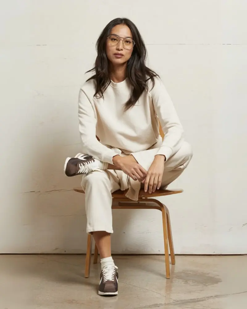 Sweatshirt and sweatpants by Perfectwhitetee 'made for leaving the house'