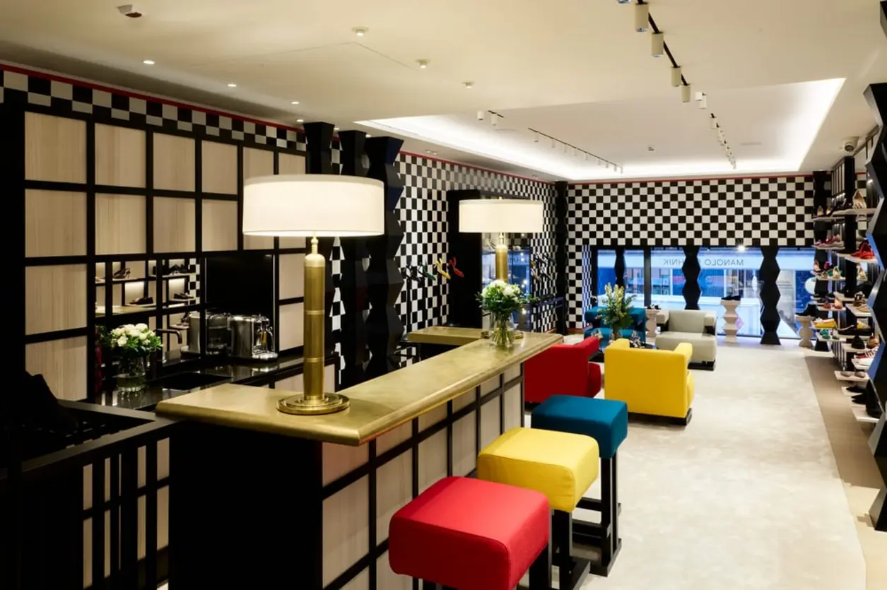 The store’s upper floor