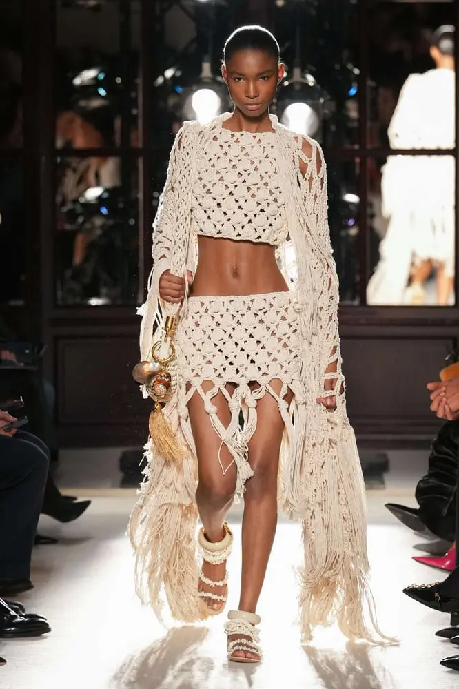 balmain spring summer 2026 a look from olivier rousteing's last collection