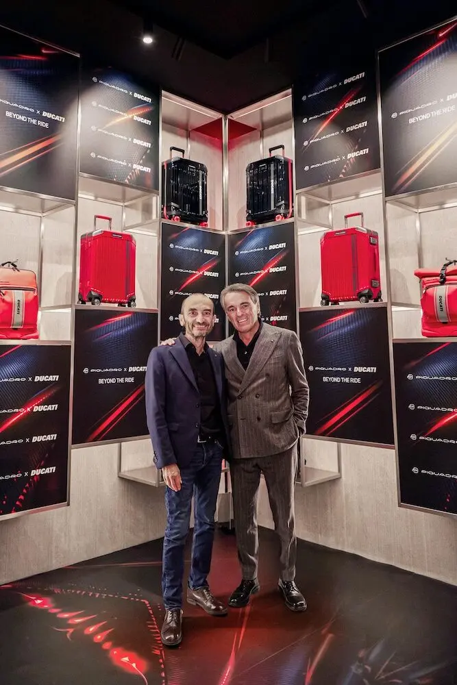 Claudio Domenicali and Marco Palmieri