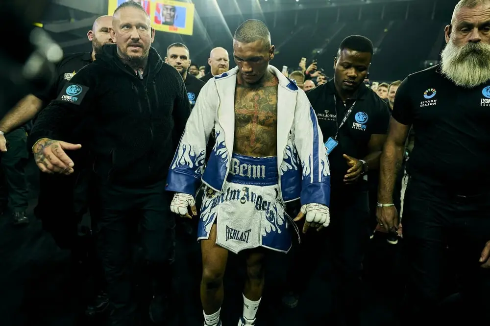 Everlast et Palm Angels marquent la victoire de Conor Benn avec un kit exclusif