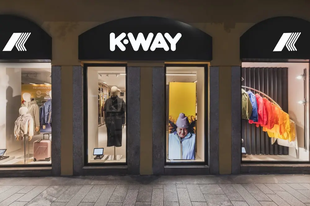 The new K-Way store in Milan