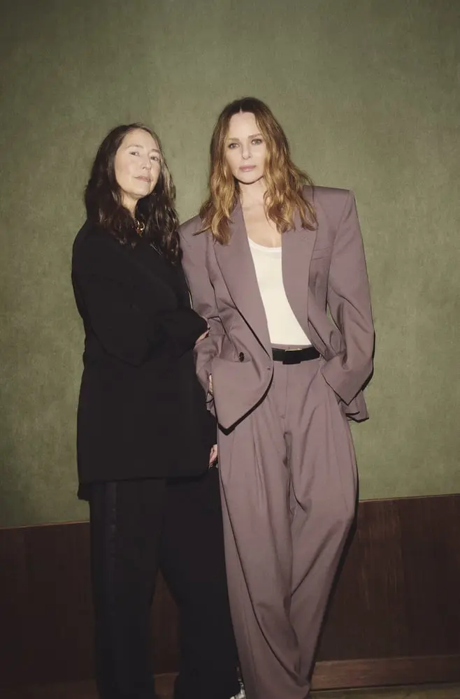 H&M's womenswear design chief Ann-Sofie Johansson and Stella Mccartney