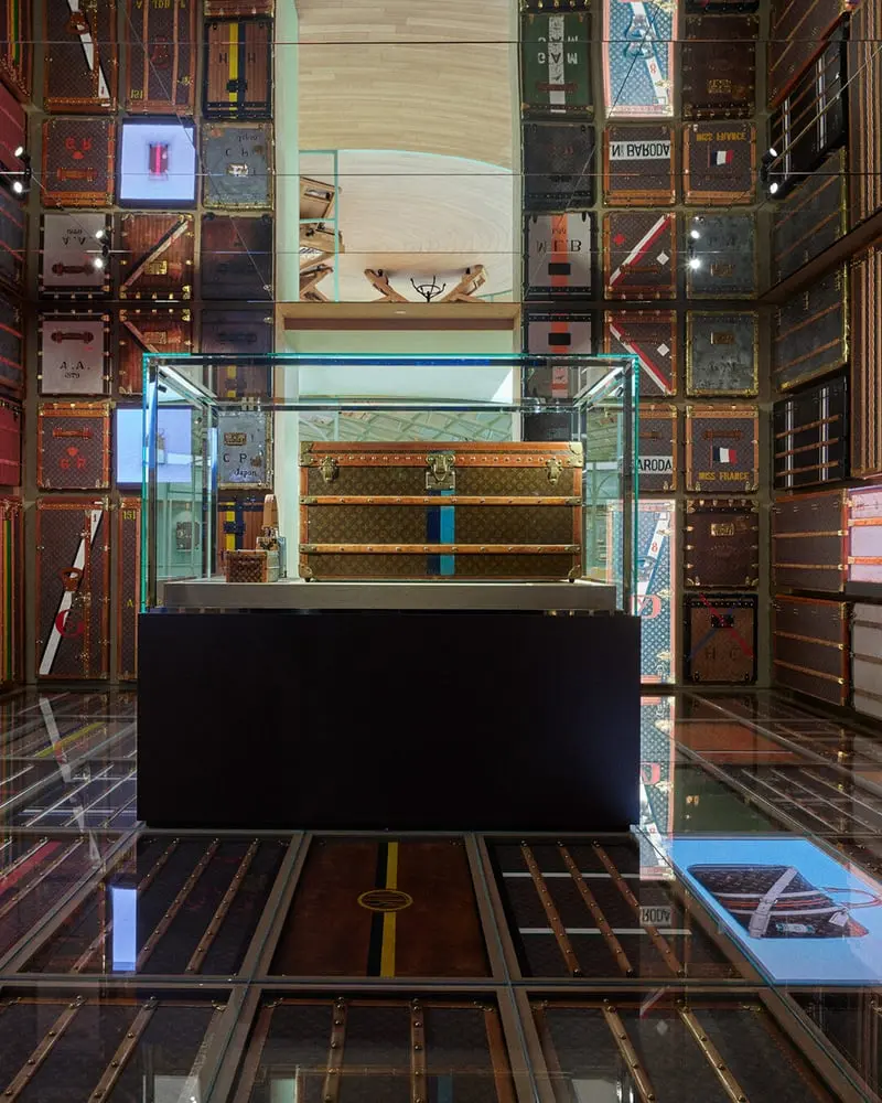 The store's personalisation station